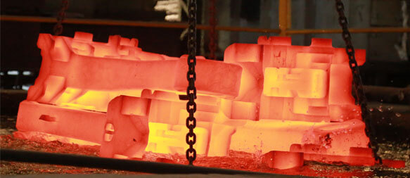 Heat Treatment in Prragathi Steel Castings Pvt Ltd